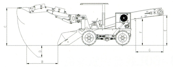 頂管扒渣機(jī)示意圖